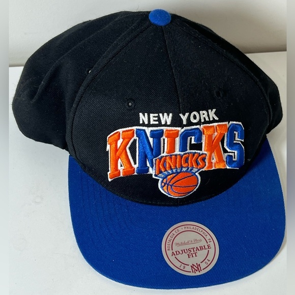 Brand New Mitchell & Ness Harwood Classics New York Nicks NY Basketball Hat - Picture 1 of 8
